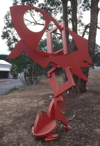 Public Art: Edward GINGER (b.1951 Kegalle, Sri Lanka - arrived 1975 Aus), Edward Ginger, The Breeze, Location: Main Road, Research - opposite Eltham Little Theatre, 1990