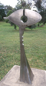 Public Art: Ernst FRIES (b.1934 Wurzburg, Germany - arrived 1959 Aus), Ernst Fries, Surveyor of Suburban Environs, Location: Alistair Knox Park, Main Road, Eltham, 1991
