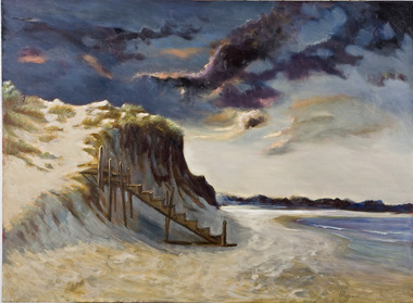 Painting: Petra Reece, The Beach, 2007