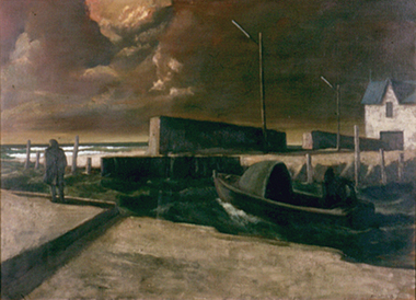 Painting: Rick AMOR (b.1948, Melb. AUS), Rick Amor, Out to Sea, 1993