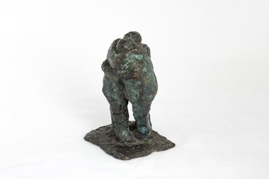Sculpture: Peter WEGNER (b.1954 NZ - a.1958 AUS), Peter Wegner, The Embrace (from the 'Black Saturday' series), 2011