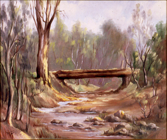 Painting: Yvonne BIRCH (nee BALL), Untitled, c.1984