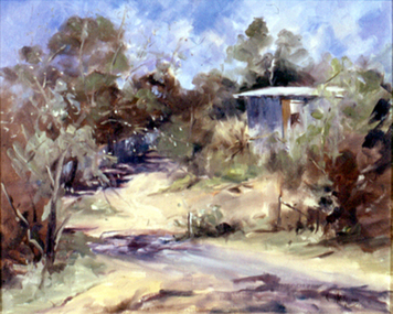 Painting: Alison Hann, A Summer's Day, Panton Hill, 1982