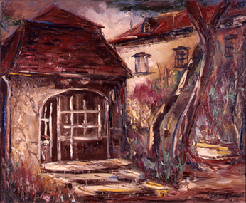 Romana FAVIER-ZORZUT (b.1930 Slovenia), Historical Museum, Montmorency, Paris, 1976