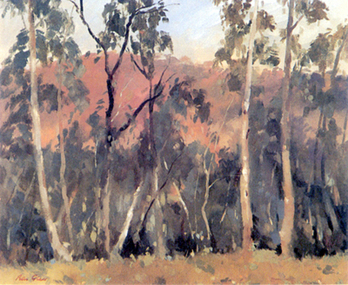 Peter Glass (b.1917-d.1997), Peter Glass, Bush at St. Andrews, Winter Light, 1978
