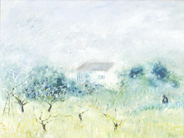 Margot Knox (b.1931-d.2002), Eddy Anderson's Orchard, Mt Pleasant Road