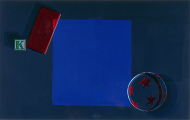 William KELLY (b.NY, USA) arrived in Aus, Still Life with Blocks and Ball