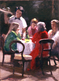 Painting: Alan MARTIN, Interior
