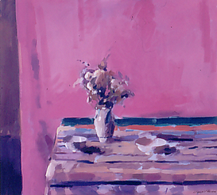 Painting: David MOORE, Still Life