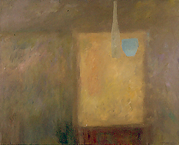Painting: David MOORE, The Aqua Bowl