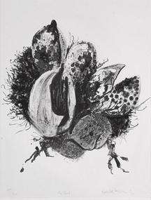 Print (Lithograph): Frank HODGKINSON (b.1919 - d.2001 Syd, AUS), The Seed - The Bodford Terrace Suite