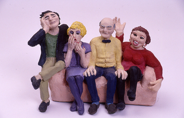 Sculpture: Judith BEN-MEIR, The Joke