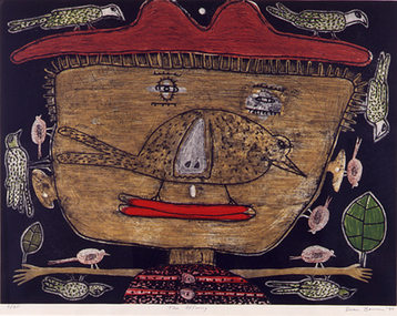 Print (etching): Dean BOWEN, The Offering, 1997