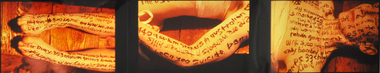 Photograph (performance): Jill Orr (b.1952 Melb, AUS), Ash 2002