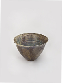 Ceramics (bowl): Chris SANDERS (b.1952 Vic, AUS), Deep Bowl