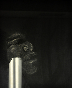 Print (photo etching): Tony TREMBATH (b.1946 Vic, AUS), Self Portrait Right Side