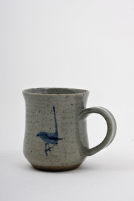Pottery (mug): Peter LAYCOCK (b.1927 SA - d.2009 Vic, AUS), Mug