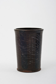 Pottery (vase): Jack DAVIDSON, Straight Sided Vase