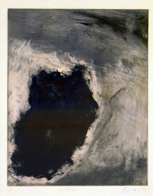 Print (monotype): Angela BRUNTON, Untitled (wombat)
