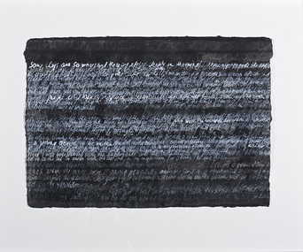 Drawing: Chris MARKS, Gradually Dissolving