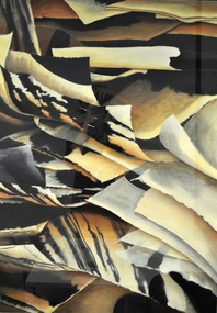 Drawing (mixed media): Denise KEELE-BEDFORD, Artist Footprint 4