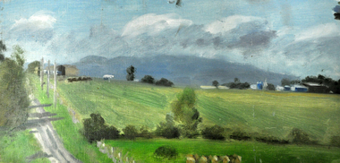 Painting: George CHALMERS, Untitled Study (landscape)