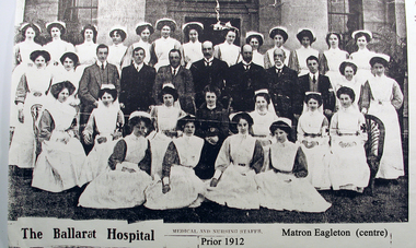 Medical & Nursing Staff, 1910, 1910