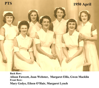 1950 April PTS, Ballarat Base Hospital