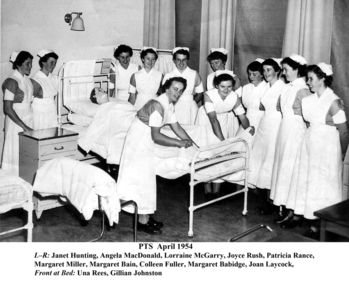 PTS, April 1954, Ballarat Base Hospital