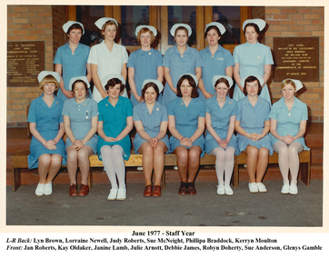 Staff Year, June 1977, Ballarat Base Hospital