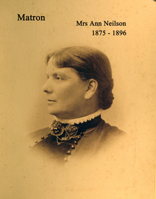 Matron Mrs Ann Neilson, 1875-1896, Ballarat Base Hospital plus Grave, Watchem Cemetery