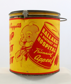 Ballarat & District Base Hospital Triennial Appeal Tin