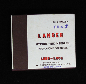 Hypodermic Needles - Lancer
