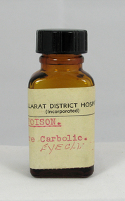 Bottle, Poison, Pure Carbolic