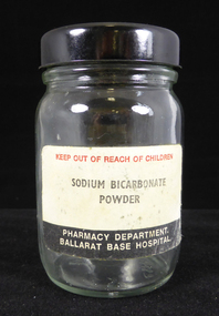 Sodium Bicarbonate Powder Bottle
