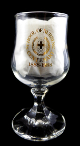 School of Nursing Centenary Sherry Glass, 1888 -1988