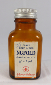 Nufold Gauze Strip, 1/2" x 5 yd, Johson & Johnson