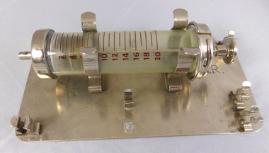 Luer Lock Syringe, Metal Stand