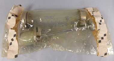 Luer Lock Syringe - Metal & Glass