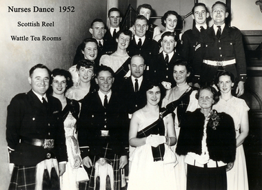 1952, Nurses Dance, Scottish Reel, Wattle Tea Rooms