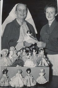 Matron Langham with Dolls