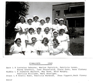 1949, Finalists, Eildon House in Background