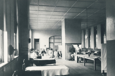 1918 July, Ward 8, Female Infectious Diseases, Alfred Wing, Ground Floor, in Sovereign Remedies Book