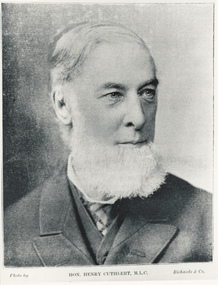 1894, Hon. Henry Cuthbert MLC from Ballarat & Vicinty, Pg 123, Latrobe Library Melbourne, in Sovereign Remedies Book