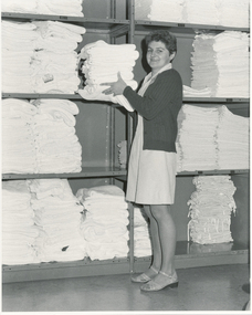 Miss Helen Van Hees, Linen Services, 1983