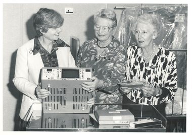Mary Helen Auxiliary Annual Meeting - Miss Ogden- DON, Mrs Johnson - President, Mrs Buchanan - Secretary