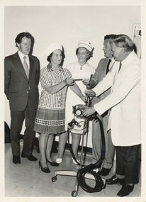 Mary Helen Auxiliary - Annual Meeting - W Rees, Mrs Chamberlain, Sr B Robinson, Dr ?, Dr Acherson