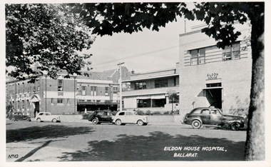 Eildon House Hospital Ballarat, Postcard