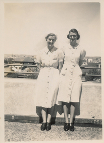 Balcony Edward Wilson Block, Nancy Long & Jean Gordon