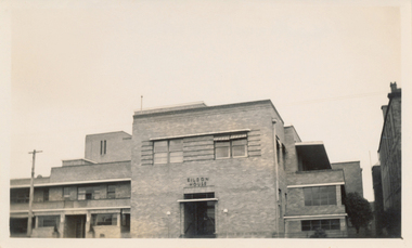 Eildon House Front Door, BBH